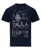Diesel Engine Patent Mechanic Engineer T Shirt
