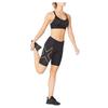 2XU Times MCS Run Comp Large (Two You) Women's Shorts, Black/Green,