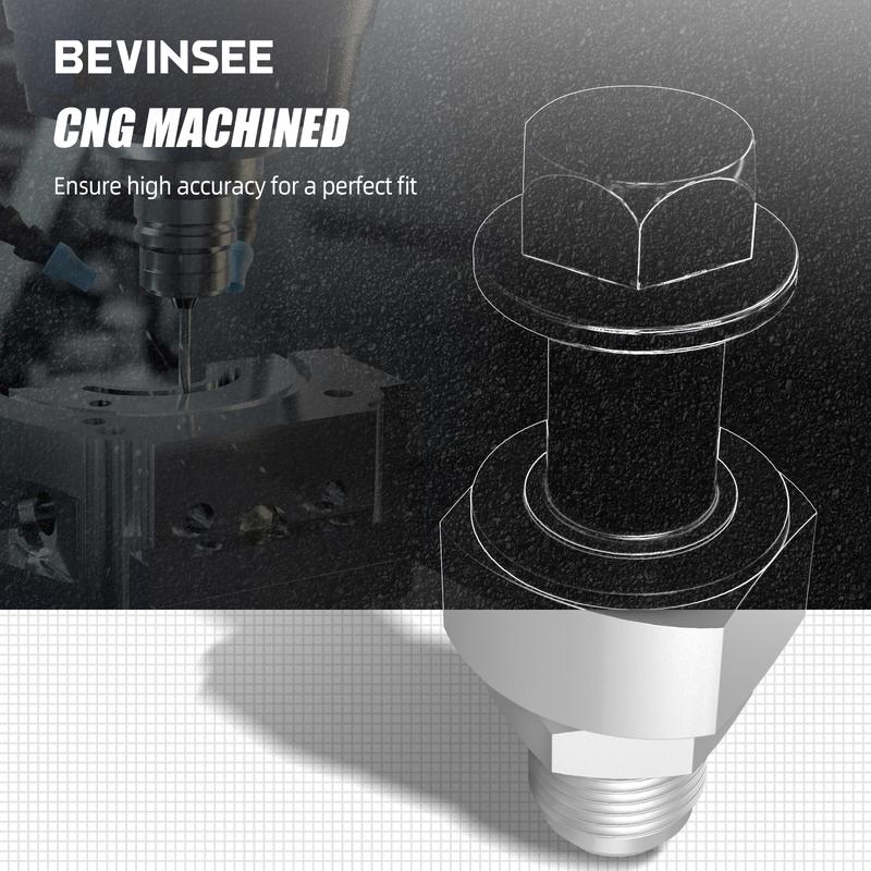 Universal Aluminum Alloy Fuel Tank Return Line Bung Kit-8AN