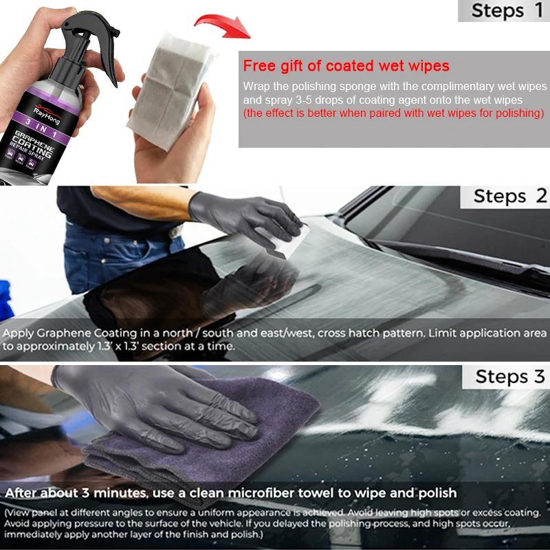 Auto Ceramica Nano Rivestimento Liquido Coatin Nano Cristallo Strato Idrofobo Lucidatura Vernice Agente di Rivestimento Auto Polacco Nano Rivestimenti