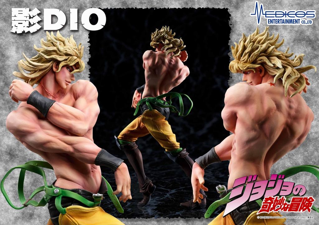 Статуя Legend Bizarre Adventure Часть 160 мм окрашенная готовая фигурка "JoJo's 3" "Shadow DIO" приблизительно. ПВХ и АБС