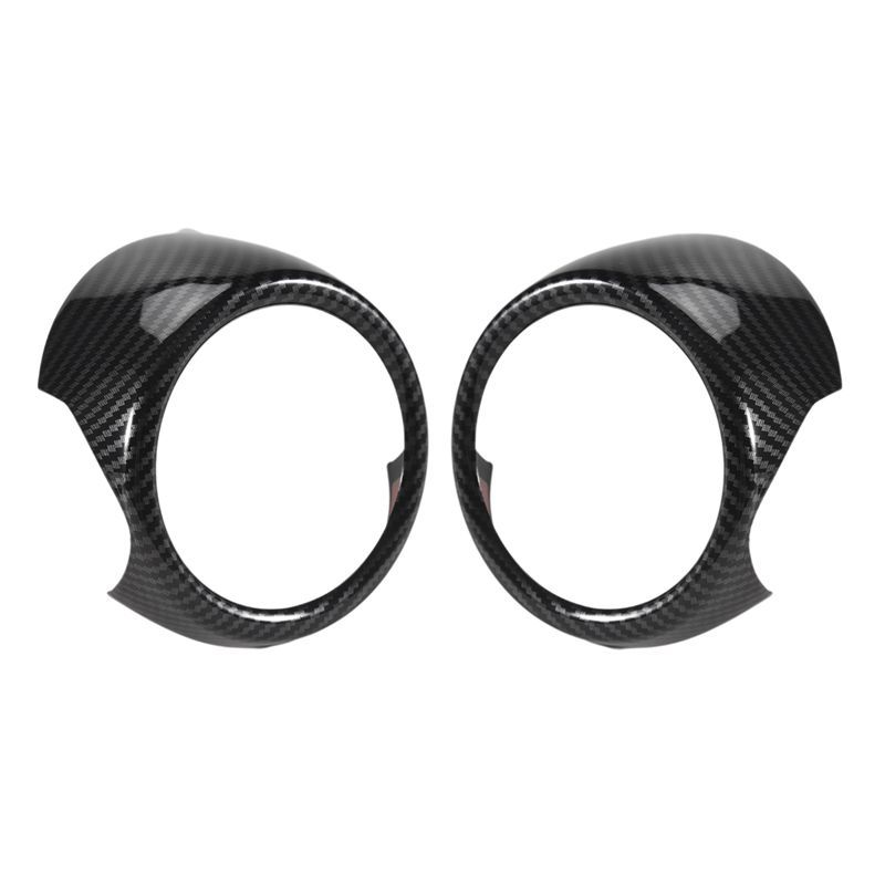 A03E-Car Door Handle Cover Trim For BMW MINI Cooper 3DR F56 Carbon Fiber Style Interior