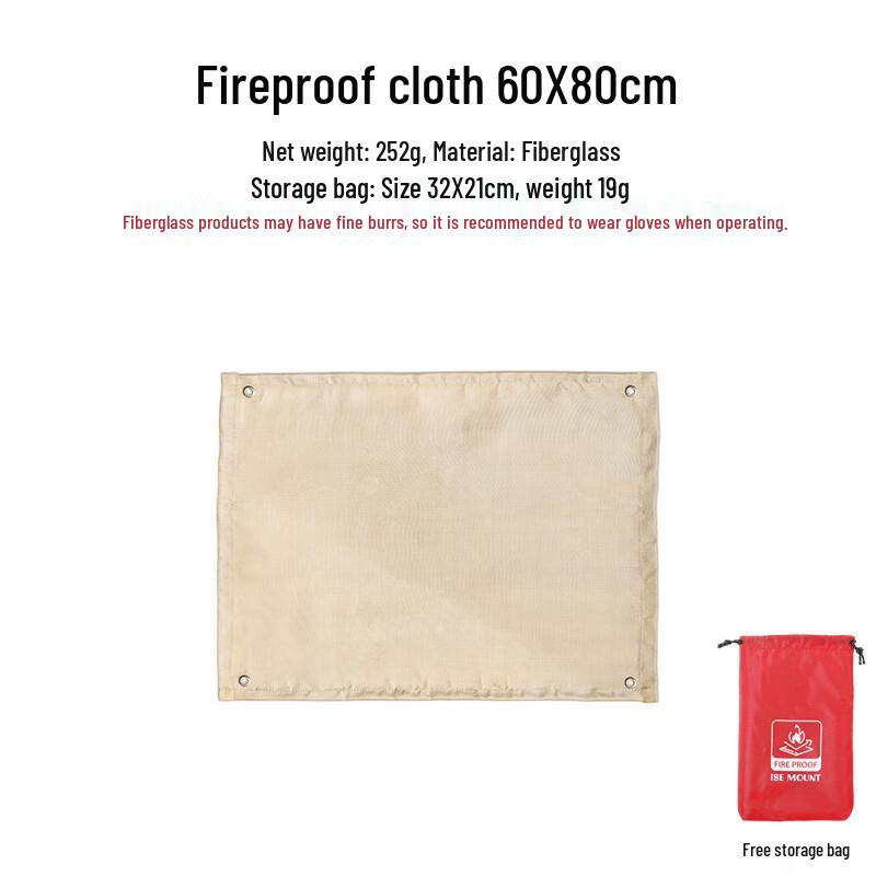 Outdoor Fireproof Fiberglass Mat