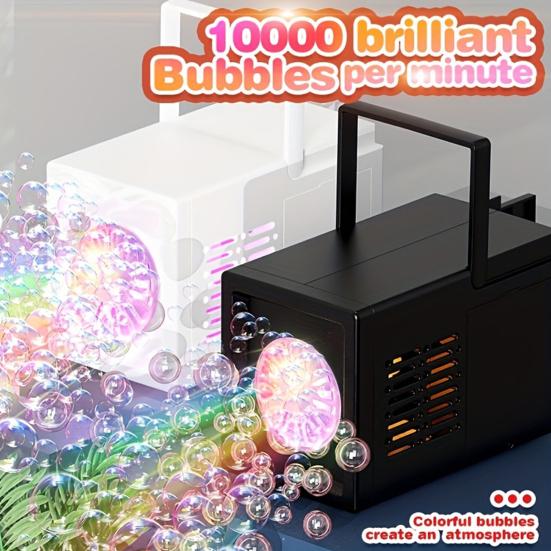 Mașină electrică de făcut baloane, suflător automat de baloane, jucărie portabilă pentru petreceri în aer liber, mașină de făcut baloane de precizie pentru copii