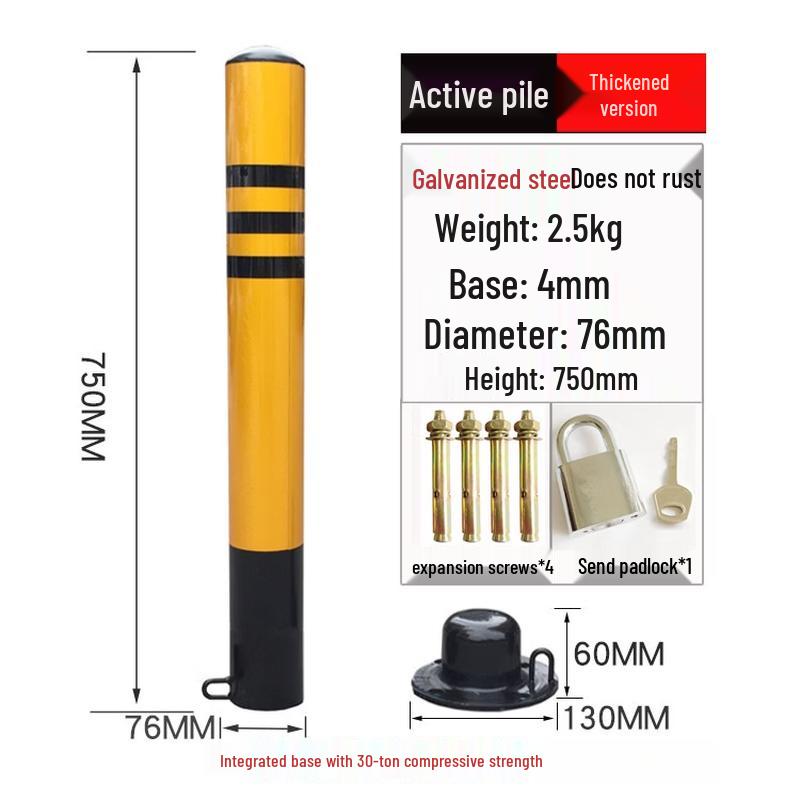 

Jundingying Heavy-Duty Movable Parking Lock Post