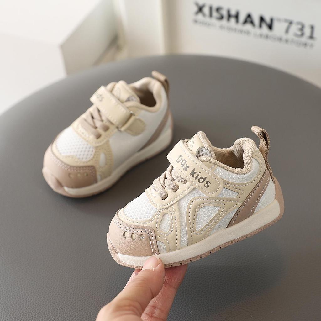 2026 Spring/Autumn Baby Non-Slip Walker & Sports Shoes for Boys & Girls with Mesh Surface.