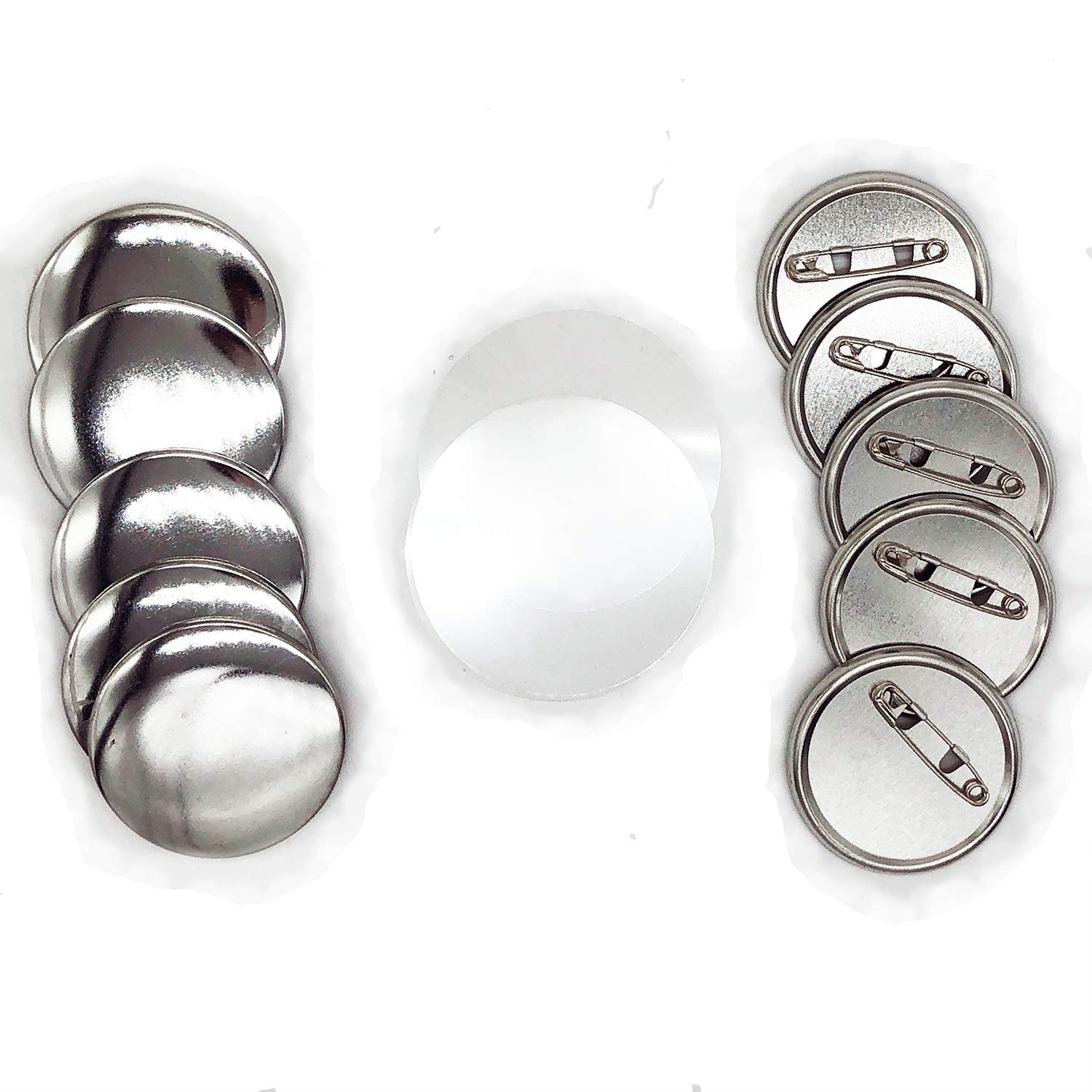 

Can Badge Machine Parts 44mm Set of 100 Safety (Set Pins) (Nipuri)