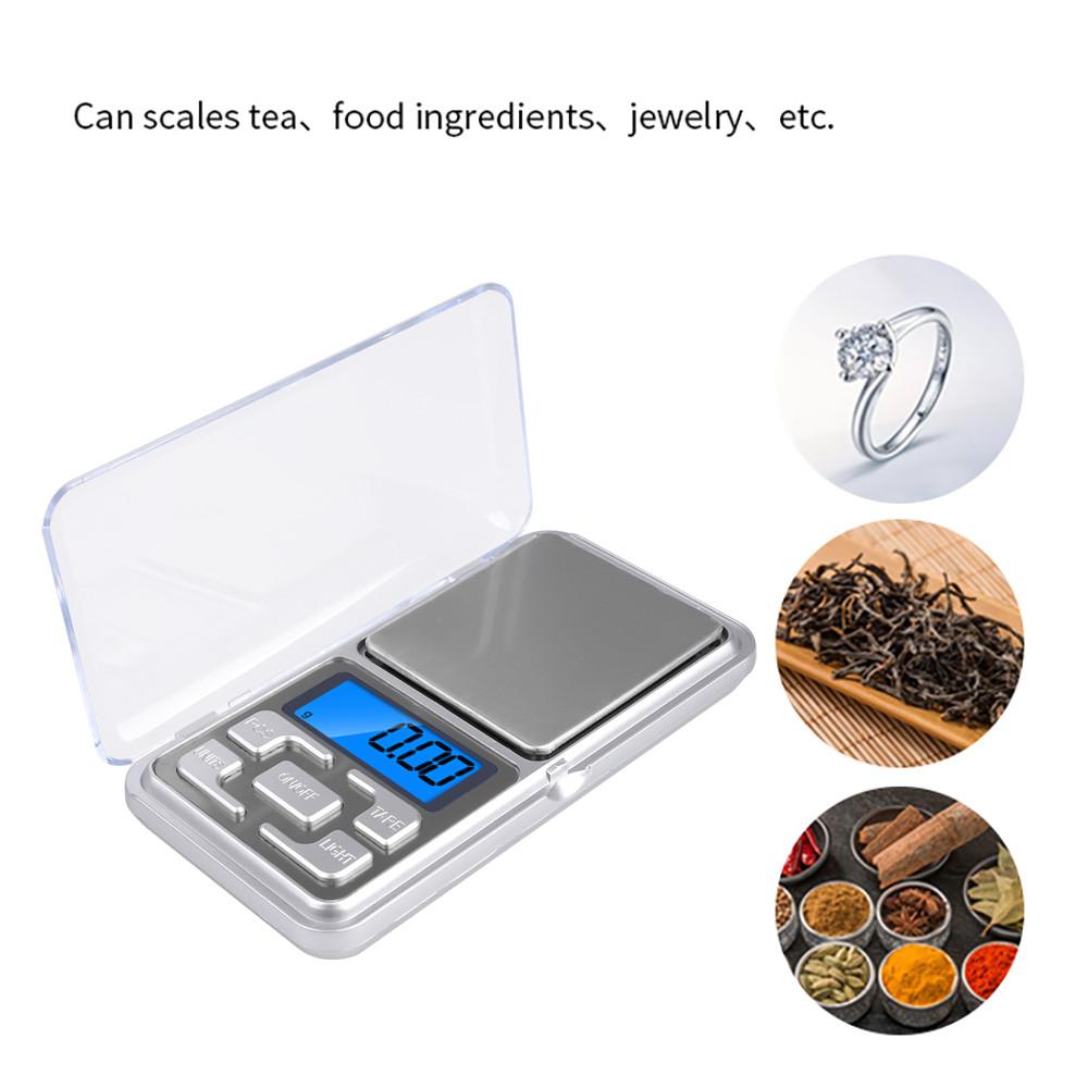 0.01g/200g Mücevher Mini Dijital Cep Ölçeği LCD Ekranlı Yüksek Hassasiyetli Elektrikli Ölçek Elmas Ağırlık Gram Terazileri için