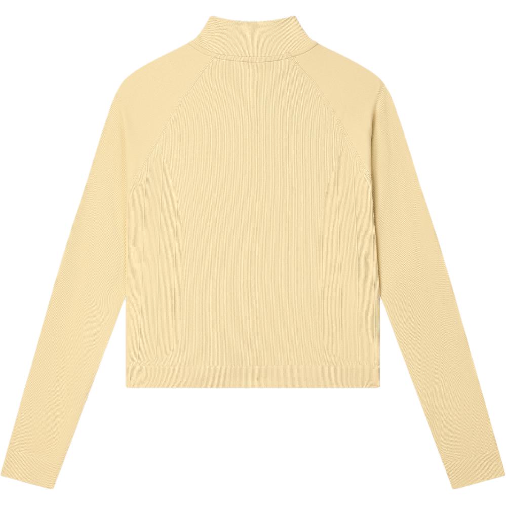 FILA Original Soft Comfortable Long Sleeve Knit Top Women tops Sea-Shell F71W439201F-LK