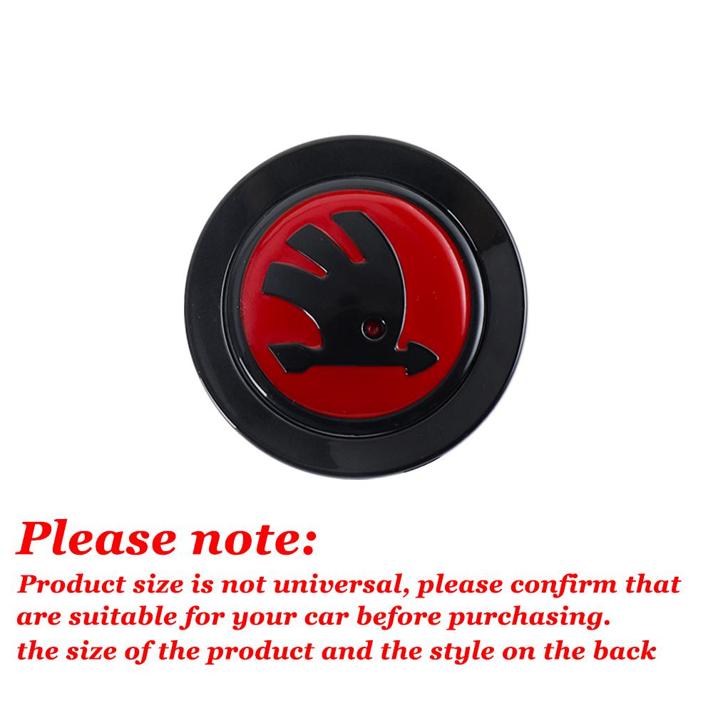2026 Hot For SKODA Car Styling Steering Wheel Decoration Sticker Trim Rim Auto Refit Accessories for Skoda Rapid Fabia Superb Ka
