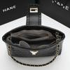 Real Leather Women's Bag Live Broadcast Popular Diamond Grid Bucket Bag Women's Autumn and Winter New Large Capacity Crossbody Chain Bag