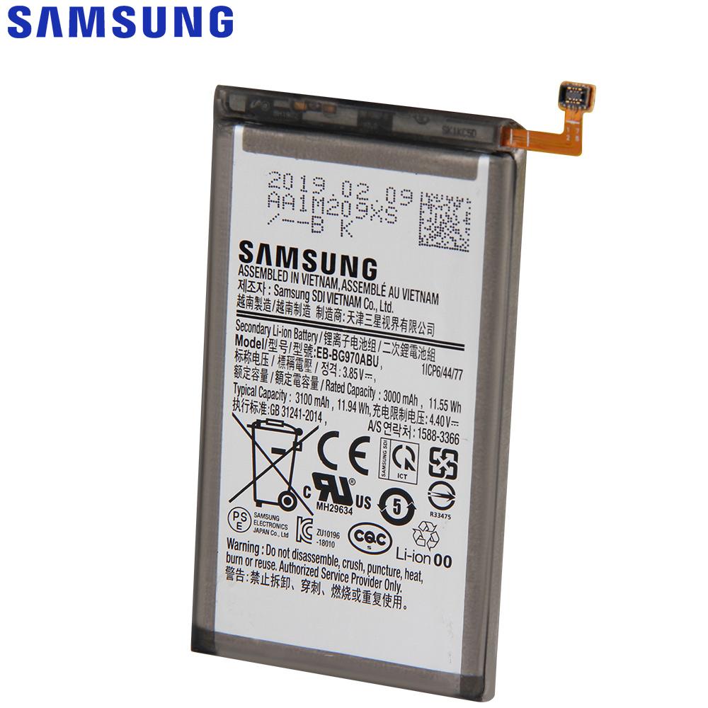 Original Replacement Battery EB-BG970ABU For Samsung Galaxy S10e S10E SM-G970F SM-G970U SM-G970N SM-G9700 3100mAh