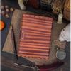 Leather Book of Shadows:  Spell Grimoire - Deckle Edge Paper