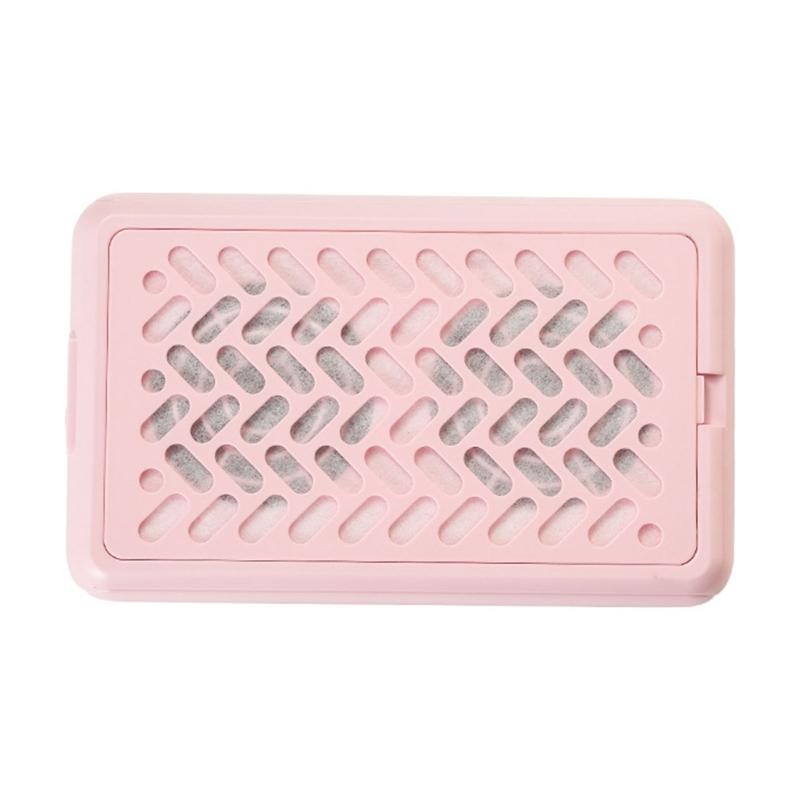 

Portable Quiet Brushless Double Fan Manicure Dust Extractor For Salon And Home Nail Dust Collector рожевий