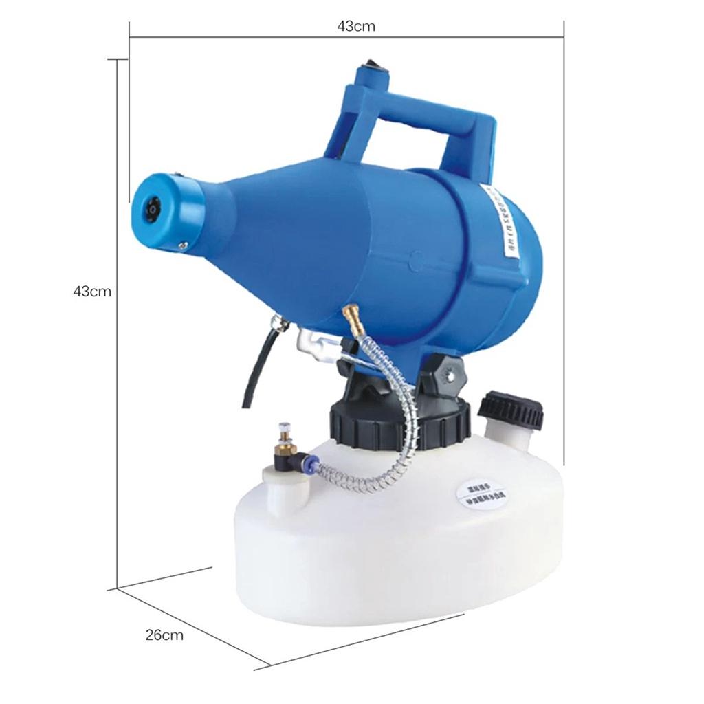 

220 В 50 Гц Электрический распылитель тумана ULV 4,5/5 л Распылитель для уничтожения комаров, дезинфекционная машина, распылитель инсектицидов, средство от насекомых 110 В/220 В синий
