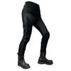 Motorcycle Riding Pants Racing Fit Breathable Mesh Protective Gear With Silicone Knee Pads Adjustable Waist