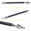 DREAMIZER 2× Universal Front Bumper Lip Support Splitter Rods Adjustable 8"-11" Strut Tie Bar Support Car Body Kit Support Rear Wing Strut Rod for