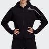 Adidas ZNE Hoodie with Drop Shoulders Women Jackets Black GM3275
