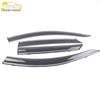 Lynk&Co 03 Rain Guards & Sun Visors with Bright Strips - Trim Exterior Car Accessories for 17 Models