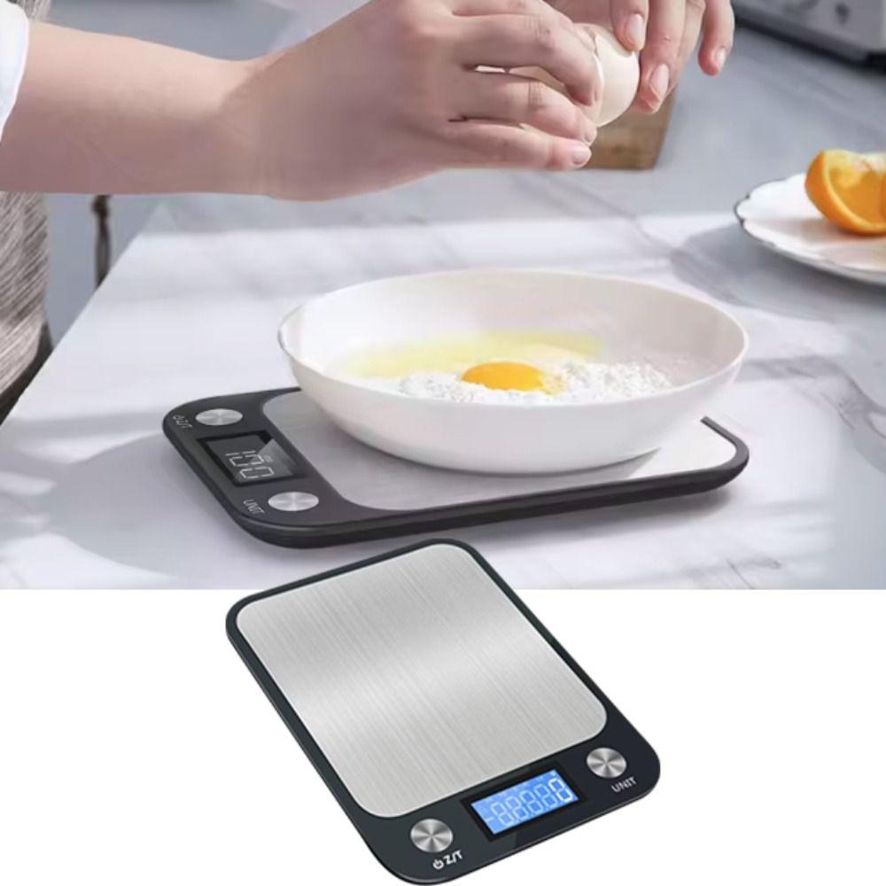 Rechargeable Digital Scales LED Display Baking Scales Multifunctional Food Scales  Coffee Bean