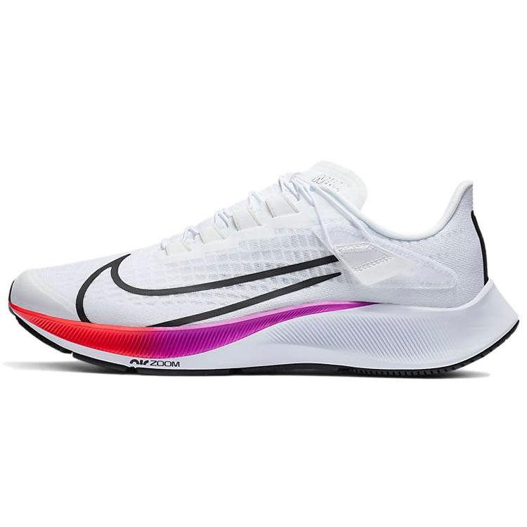 

New Nike Air Zoom Pegasus 37 FlyEase White Multi Color CK8474-100 40.5