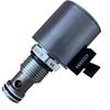 Hydraulic Cartridge Valve SV12-28 Normally Closed 2-way Stop Solenoid Valve