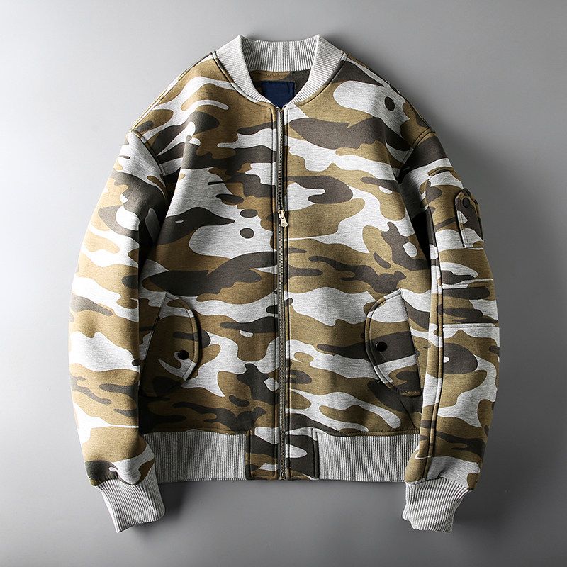 Trendy Label Cutting Cattle Goods MA1 Winter Pilot Jacket