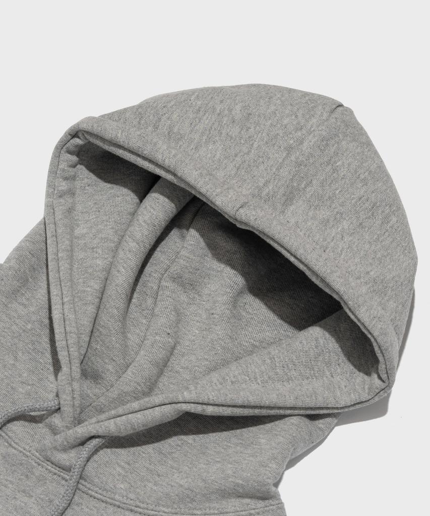 (Big Size) Plain Oversized Hoodie (Gray)
