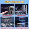 12V/24V To 220V Car Inverter Digital Display High Power Car Inverter Socket Smart with 6 USB Ports Automotive Charger Inverter