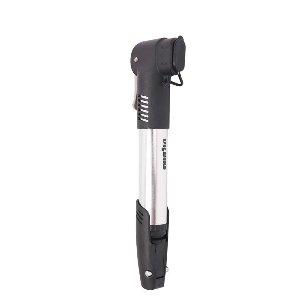 High Pressure Air Inflator Pump Portable Bicycle Pump Bike Hand Pump with Holder for Schrader and Presta Valve