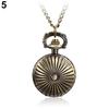 Retro Ball Metal Steampunk Quartz Necklace Pendant Chain Small Pocket Watch
