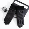 Adult Fashionable Genuine Leather Warm Gloves for Autumn and Winter Women's Sheepskin Touch Screen Driving Windproof and Cycling Gloves