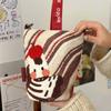 Original bag Korean immediately Ping'an towel embroidered crossbody hand carrying mobile phone bag Lazy style female trend outdoor A