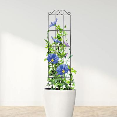 Metal Garden Trellis Climbing Plants Frame Trellis Decorative Plant Support Frame for Clematis Roses Outdoor Indoor Use