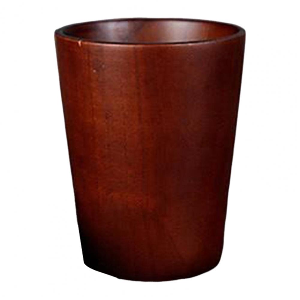 Natural Solid Wood Tea Cup Handcrafted Wooden Tea Cups for Tea Lovers Vintage Drinking Cup for Coffee Wine Natural Wood