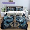 Viking axe and sword  Pattern Bedding Quilt Set Quilt Cover Pillowcase Home Decoration  Gift (1 * duvet cover + 2 * pillowcase, without core)