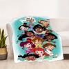 1pc, Disney Cute Princesses Cartoon Blanket Seasonal Home Decor Gift for Fans, Soft Throw Blanket for Couch, Living Room, Travel, Camping