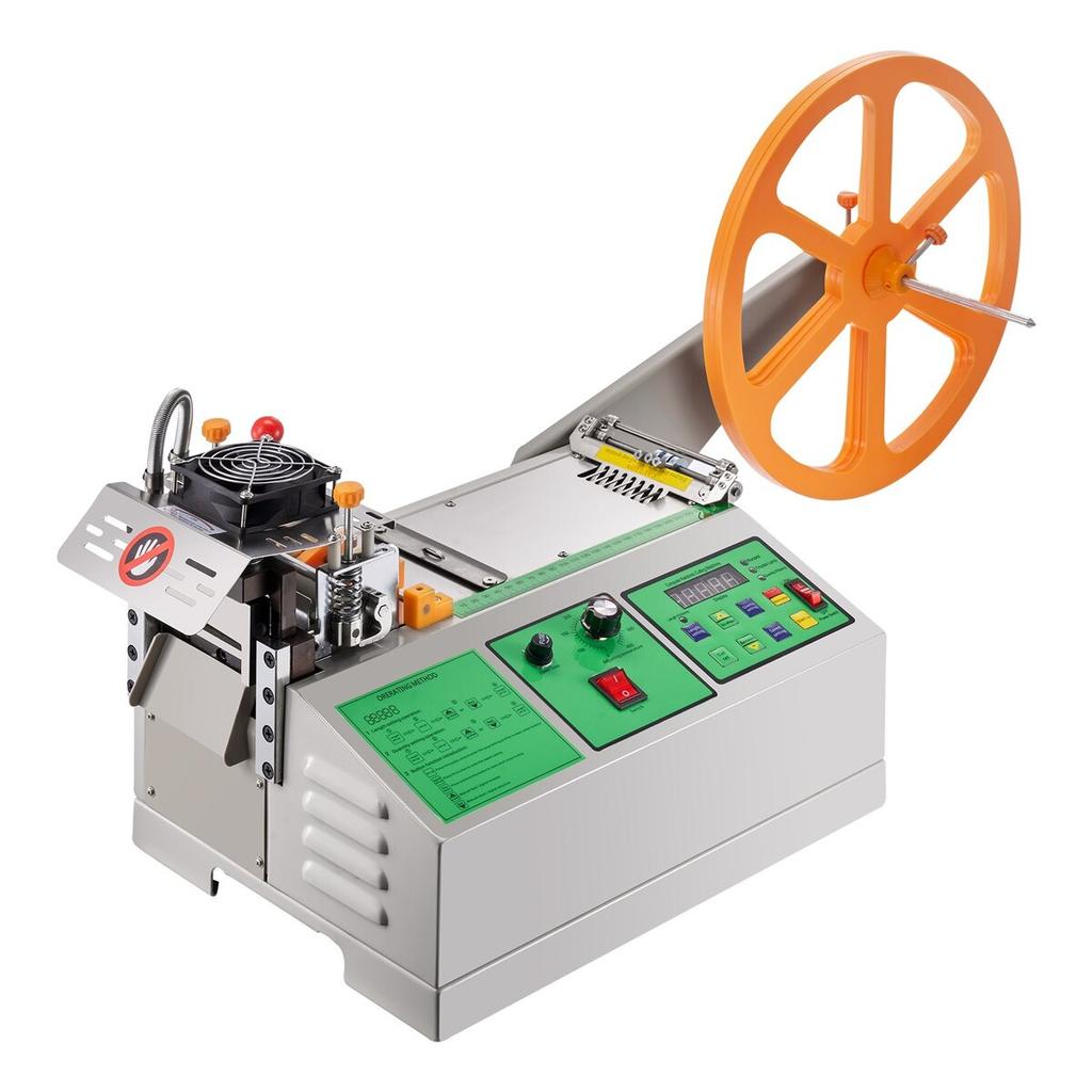 Automatic Webbing Cutting Machine Hot and Cold Ribbon Shoelaces Cutter