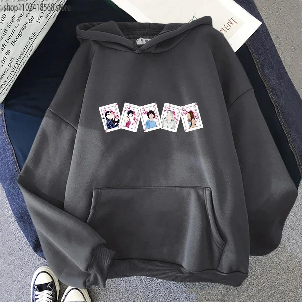 

Alice In Borderland толстовки мужские персонажи карты толстовка уличная одежда женская верхняя одежда Y2k Sudadera мужская одежда 2XL