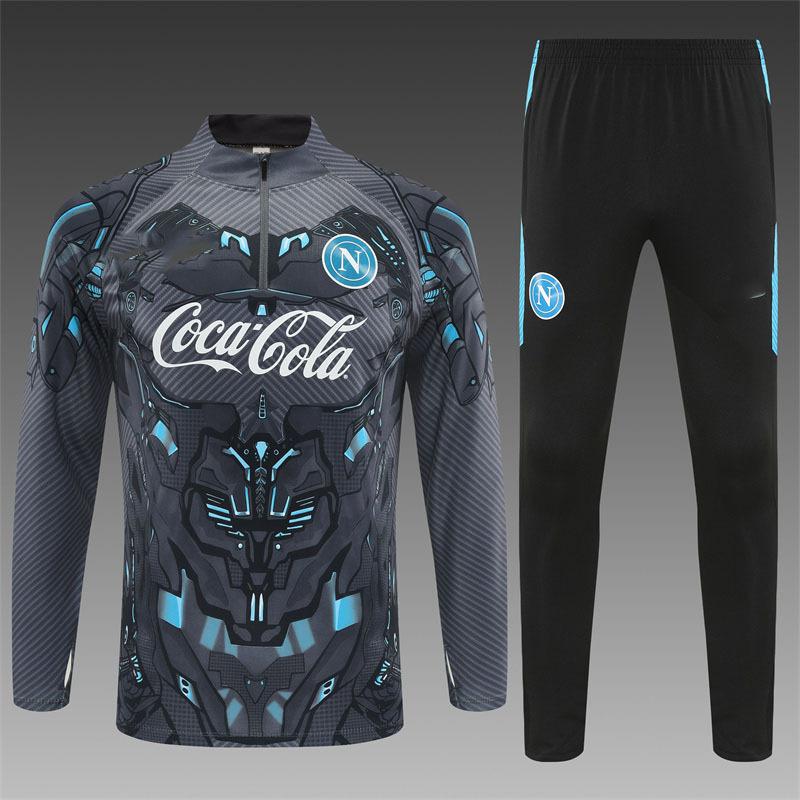 Football Jersey Pre-Season Sports Training Jersey Breathable Sweat-Absorbing Quick-Drying Long-Sleeved Adult And Children'S Suit Print