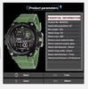 2025 Top Luxury Electronic Watch for Man Outdoor Sport Watch Stopwatch Waterproof Calendar Digital Clock 24355