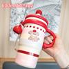 Pink Girl Heart Insulated Travel Mug With Handle And Straw For Daily Hydration