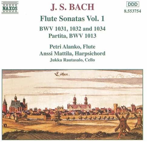 

CD ALANKO - JS Bach: Flute Sonatas 1 (Alanco) 8553754 Japan Classical Used