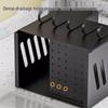 Wall-Mounted Kitchen Chopstick & Knife Holder Rack