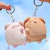 1 Paar Plüsch-Magnetisches Partner-Schwein Schlüsselanhänger Niedliches Plüschtier Kawaii-Mädchen Weihnachtsgeschenk Personalisierter Magnet Rucksackanhänger