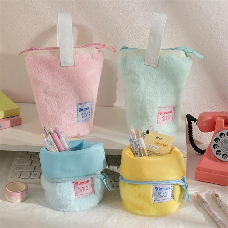 Pencil Bag with Detachable Handle Stationery Pouch Pencil Pouch Case for School
