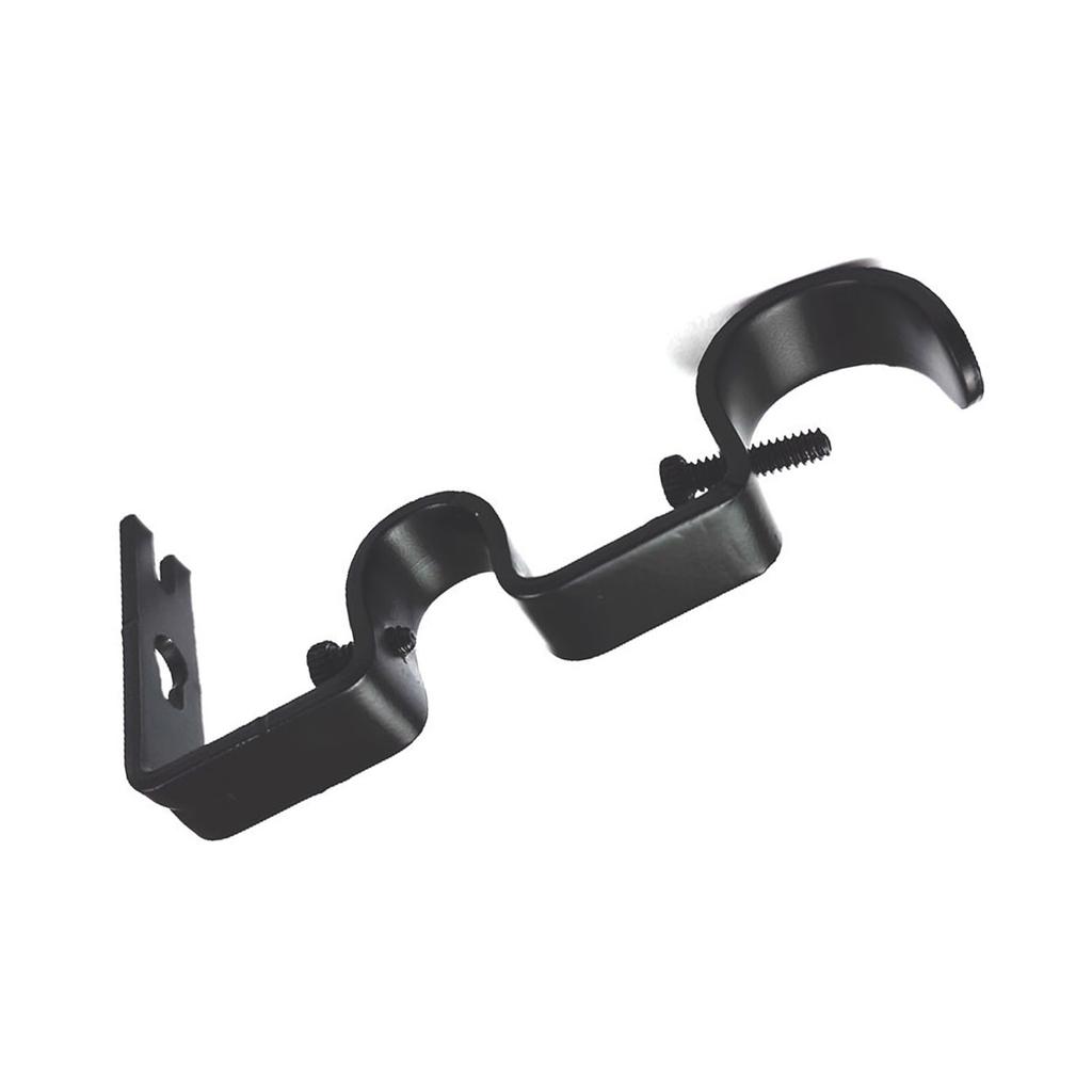 3 Sets Curtain Rod Hook Holder Iron Bracket Universal Design Home Decoration for Bedroom