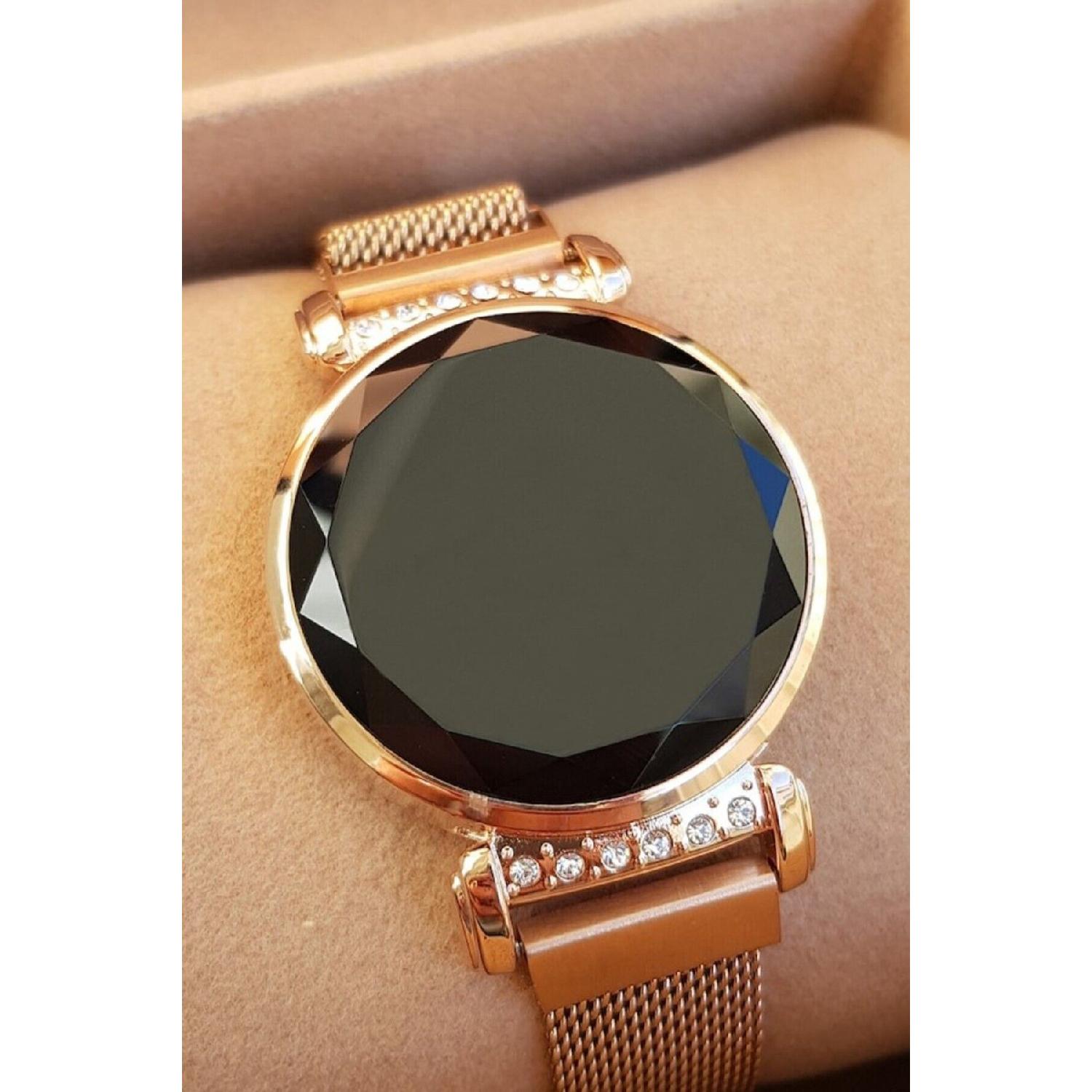 

Новий сезон жіночих наручних годинників з сенсорним магнітом чорний