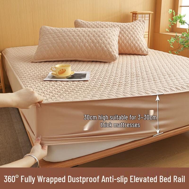 Urban Beauty Padded Fitted Bed Cover