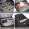 Multifunctional Business Travel Backpack with Detachable Wheels - Large Capacity, Waterproof, and Wear-Resistant.